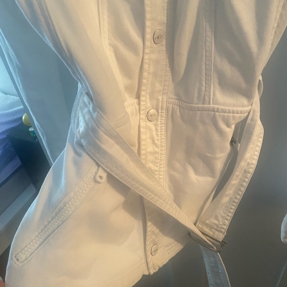 asymmetrical diesel shacket - Picture 4 of 9